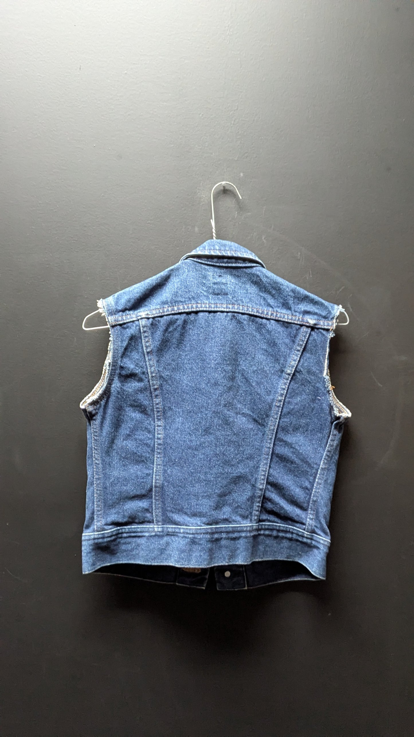 Vintage Lee Kids Denim Vest – Youth Size 10
