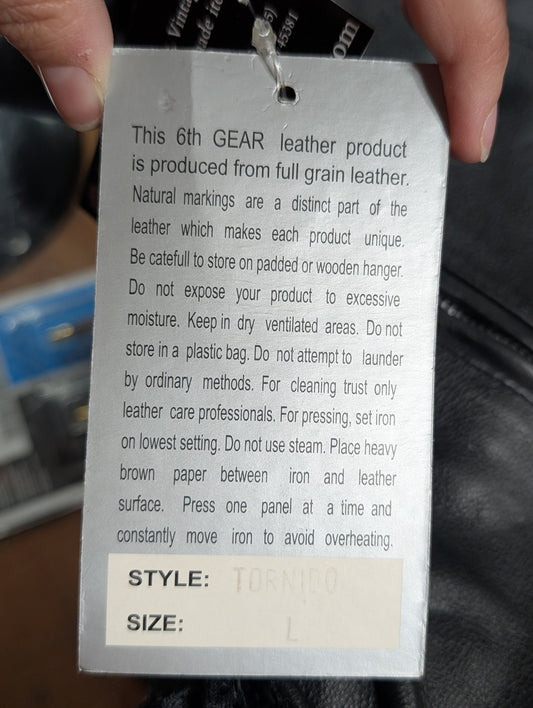 Women's leather chaps Large