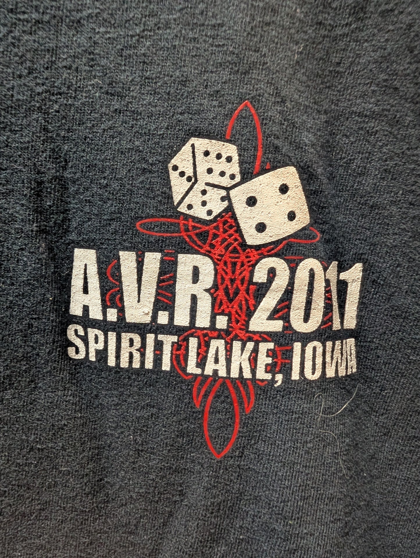 Victory Motorcycle XL Men's tshirt 2011 Spirit lake