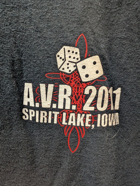 Victory Motorcycle XL Men's tshirt 2011 Spirit lake
