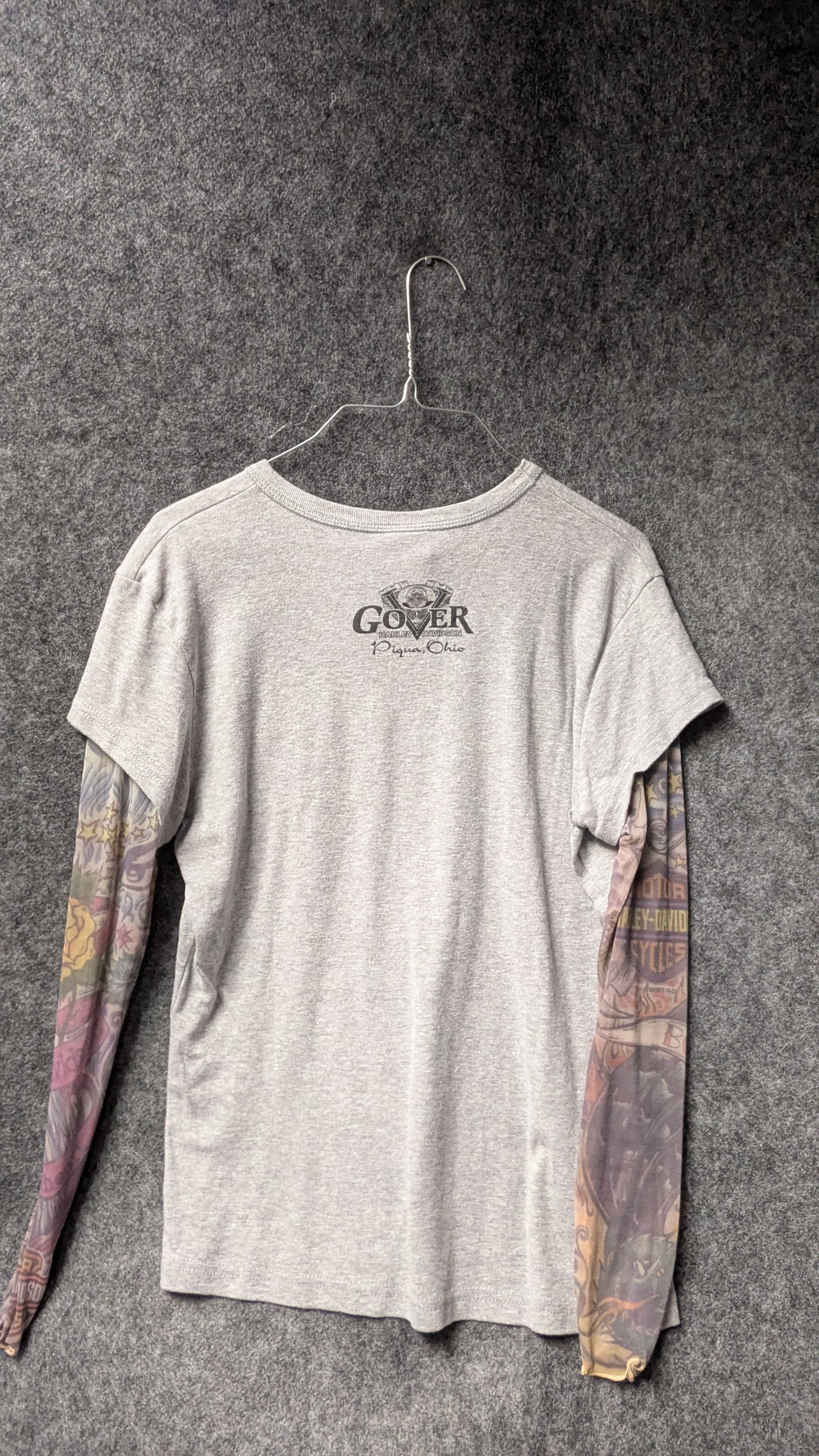 Harley Davidson Tattoo Sleeve Shirt