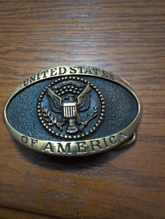 USA Belt buckle