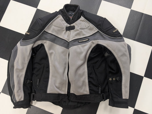 Tourmaster Men's Intake Air Motorcycle Jacket, also known as the Tourmaster Intake Series 2 Jacket size 42 with removable liner