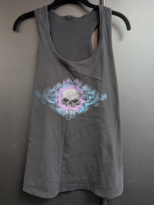Harley Willie G skull sparkle women's Medium
