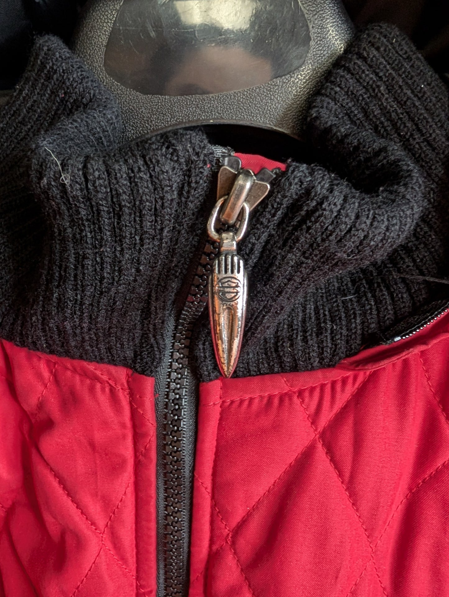 Red hd winter coat