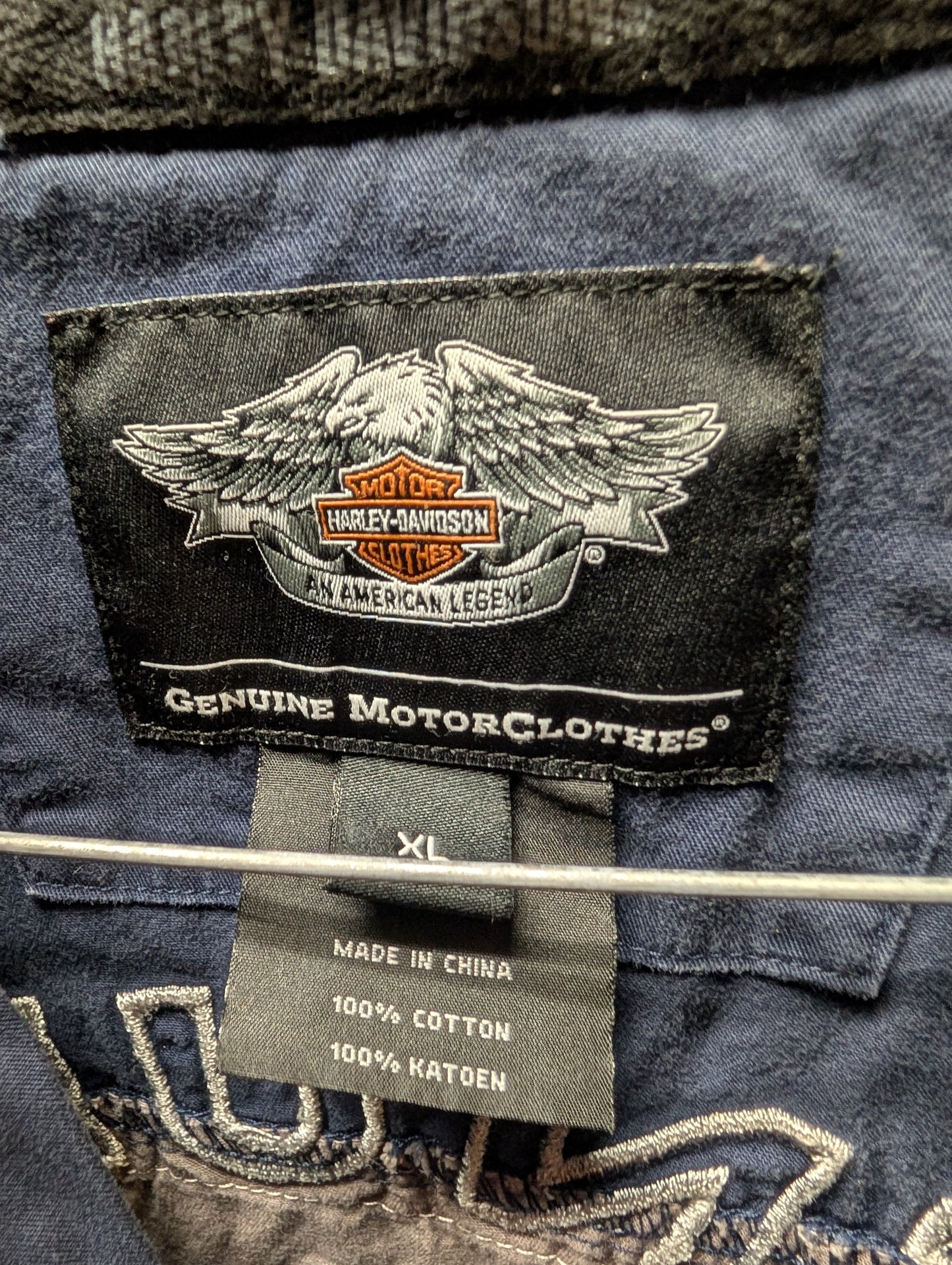 Button Up Harley Davidson Men's shirt