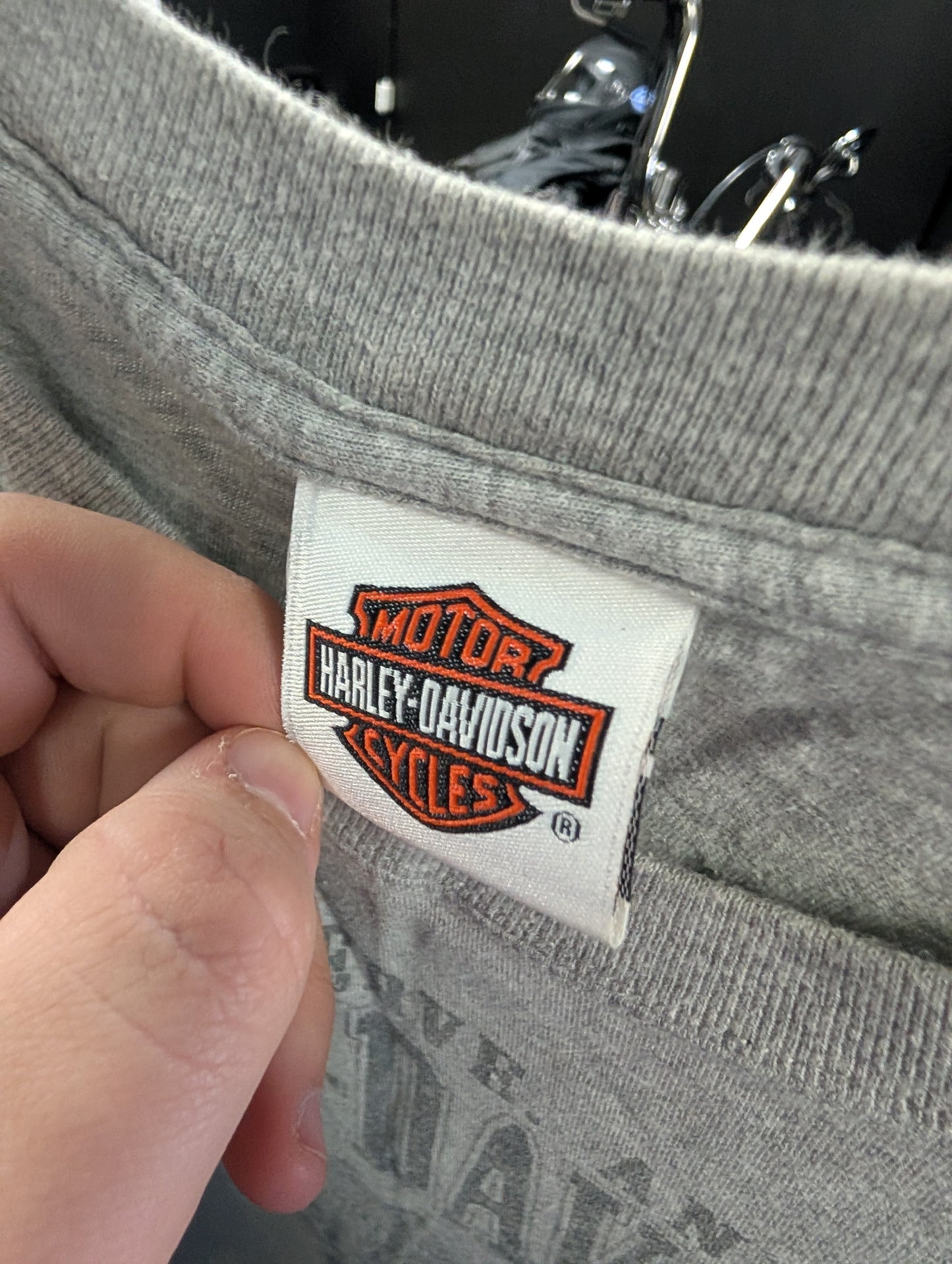 Police Harley Davidson Mile High Denver men's Large Tshirt