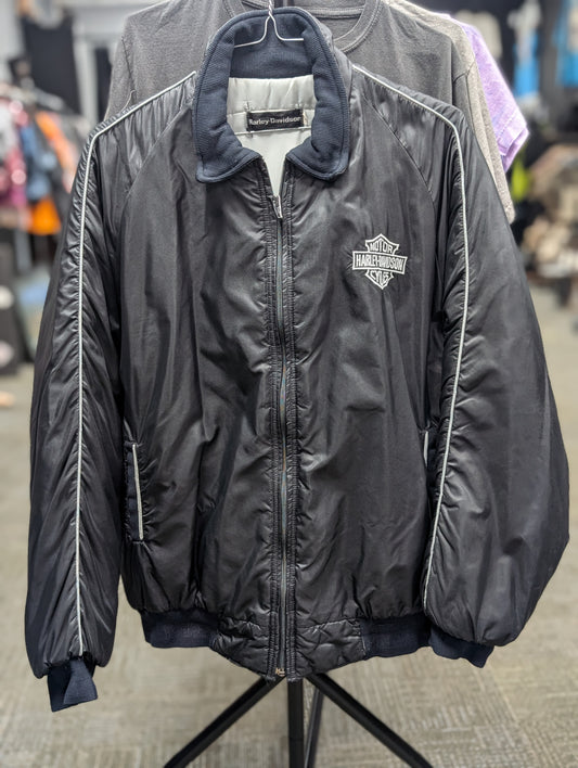 90s vintage Harley Davidson Nylon Jacket size Men's XLarge