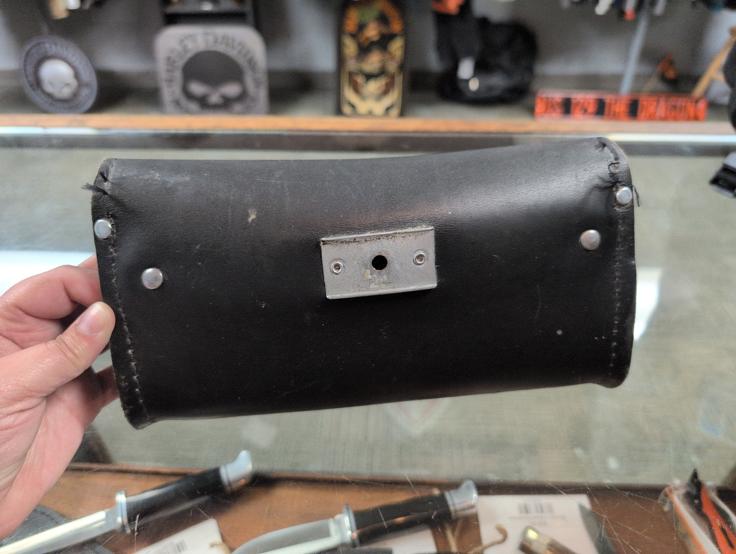 Harley Leather Pouch