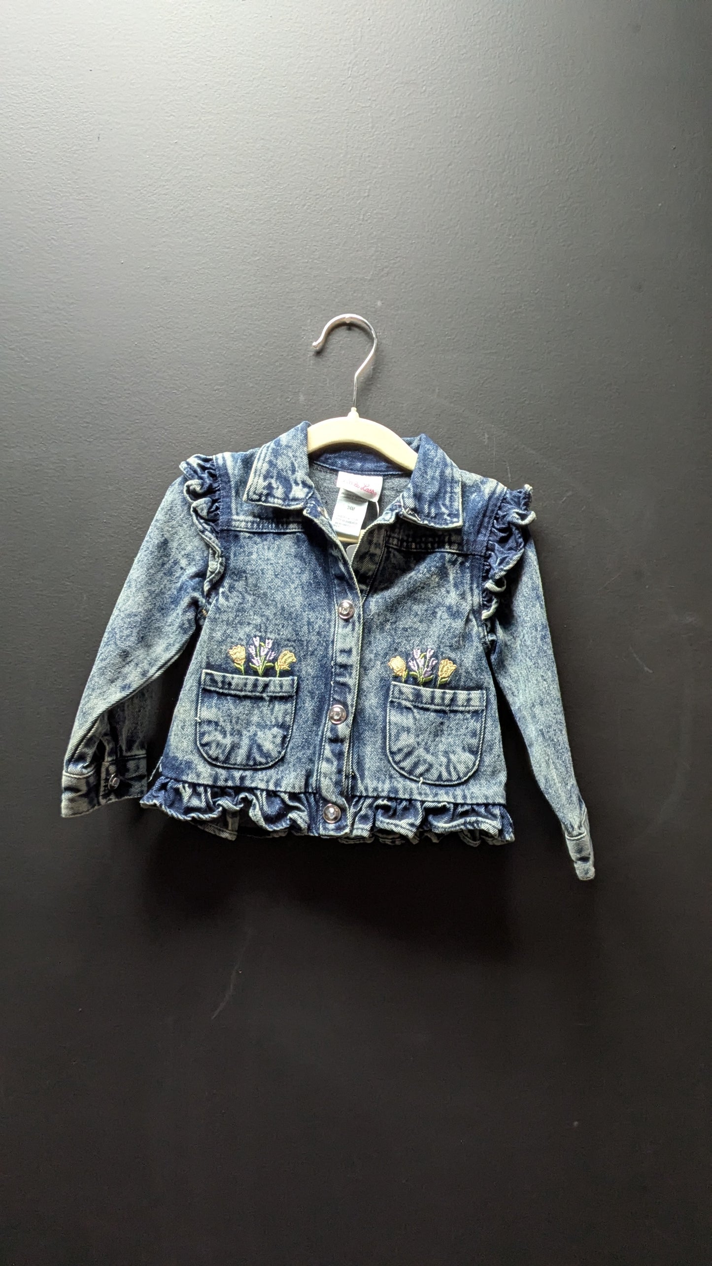 Little Lass Denim Jacket - Youth Toddler 24 months