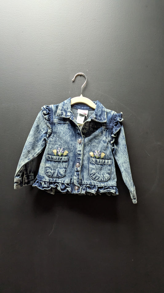 Little Lass Denim Jacket - Youth Toddler 24 months