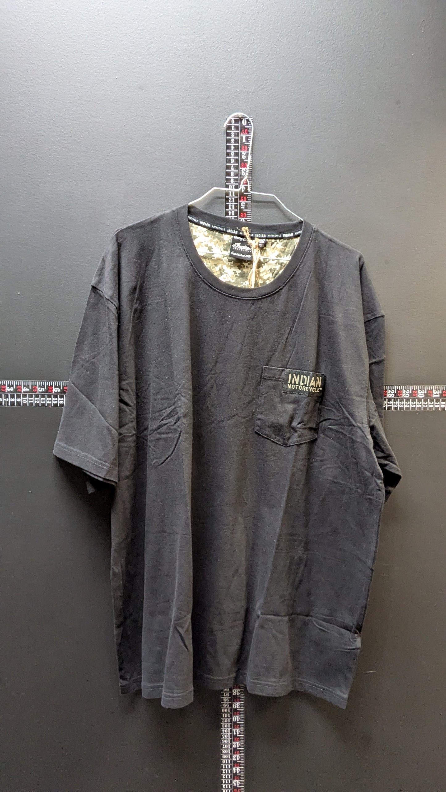 New! Indian Motorcycle Men's. Pocket Tee -2XL