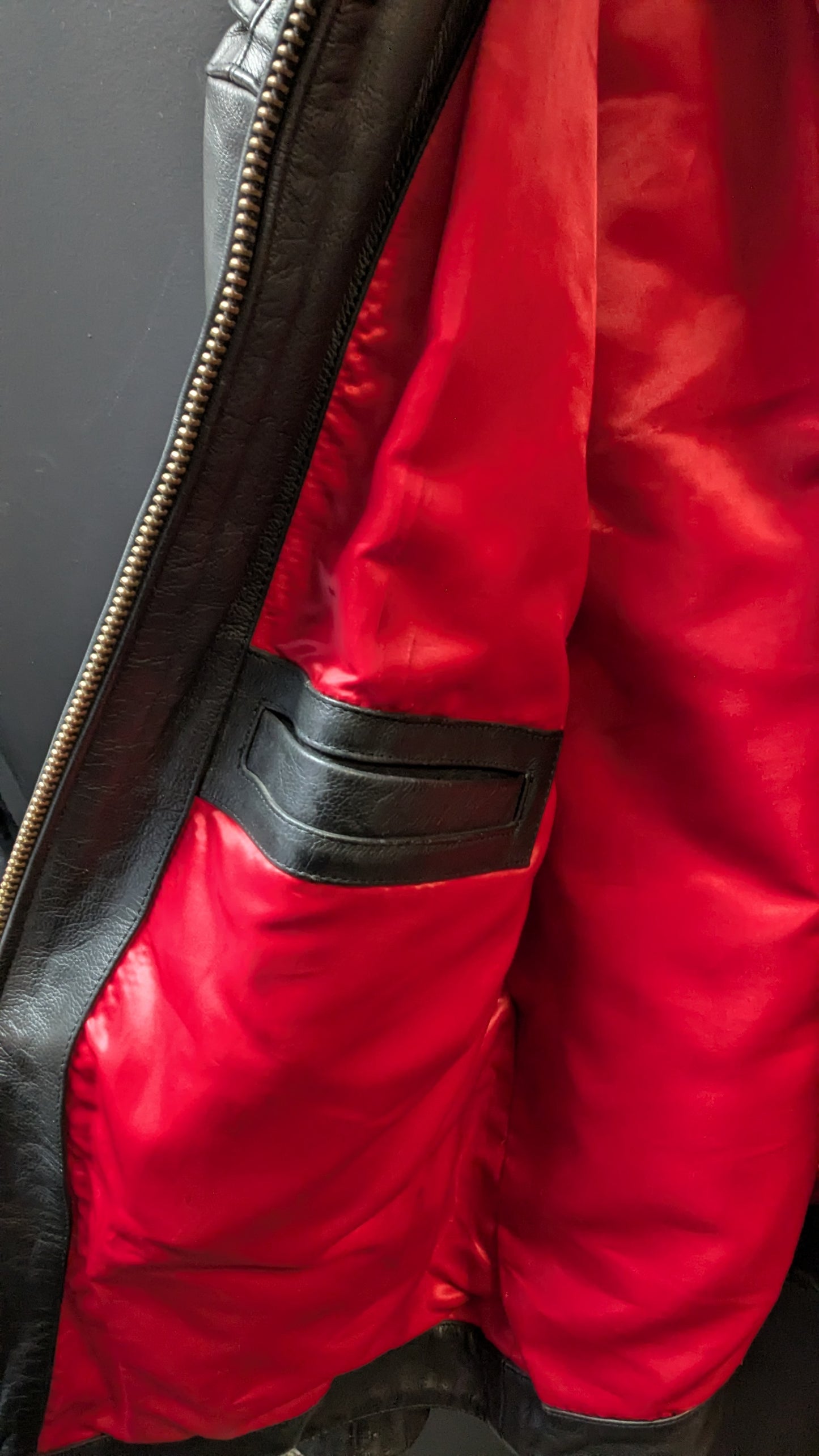 Lil Joe’s Legendary Leathers Cafe Racer Jacket – Black Leather XL