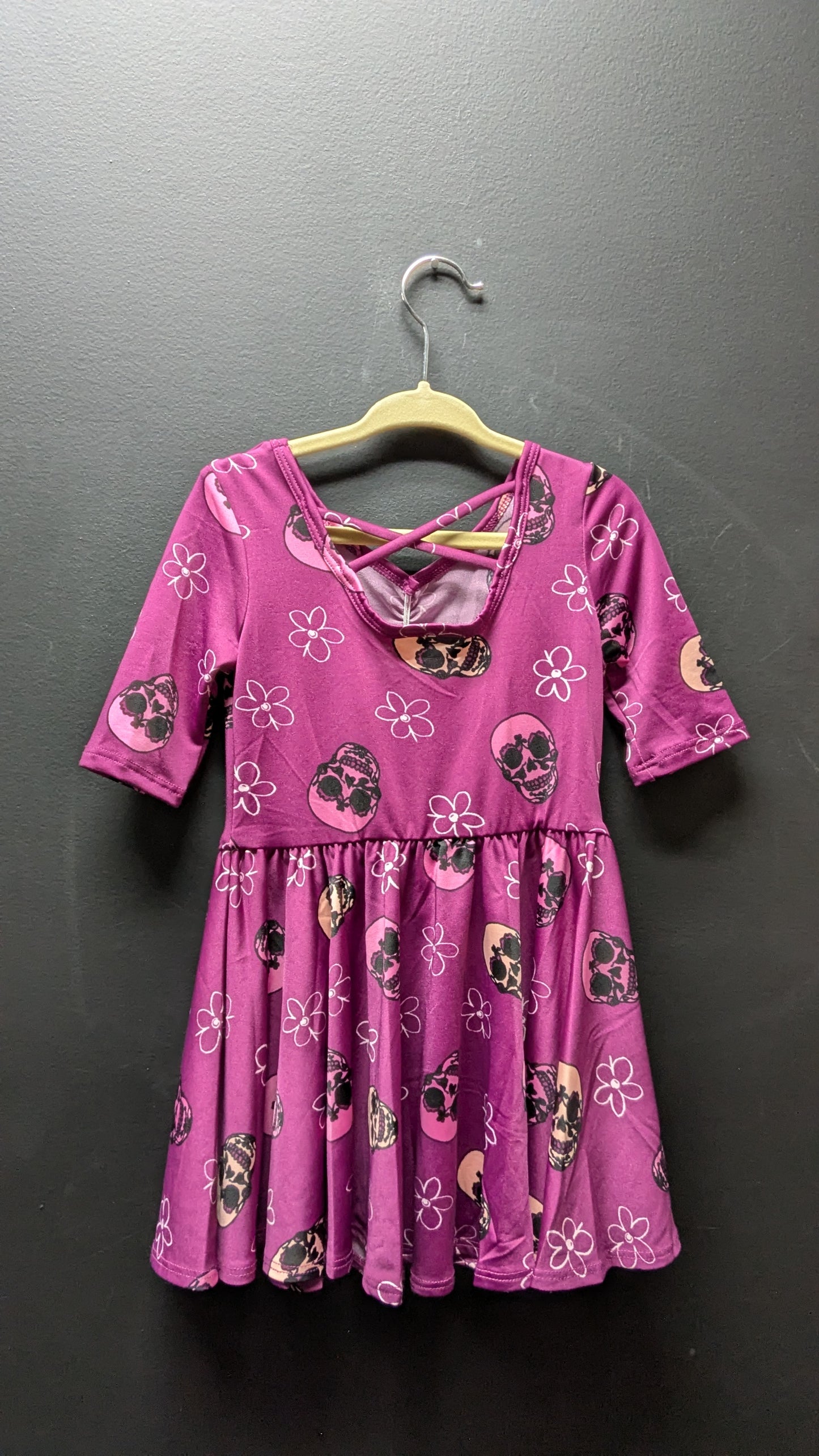 Kids Skeleton dress -size 2T