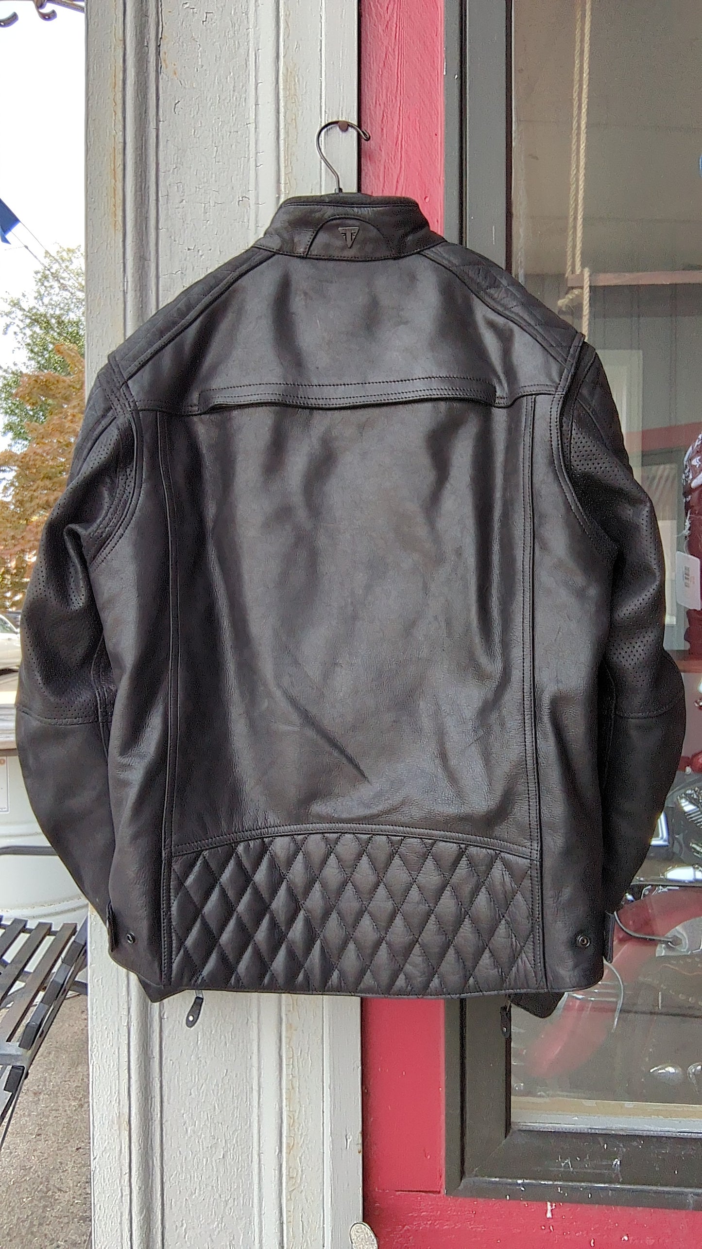 Triumph Leather Armored riding jacket