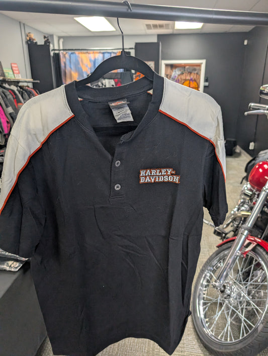Button Up Men's Large Tshirt