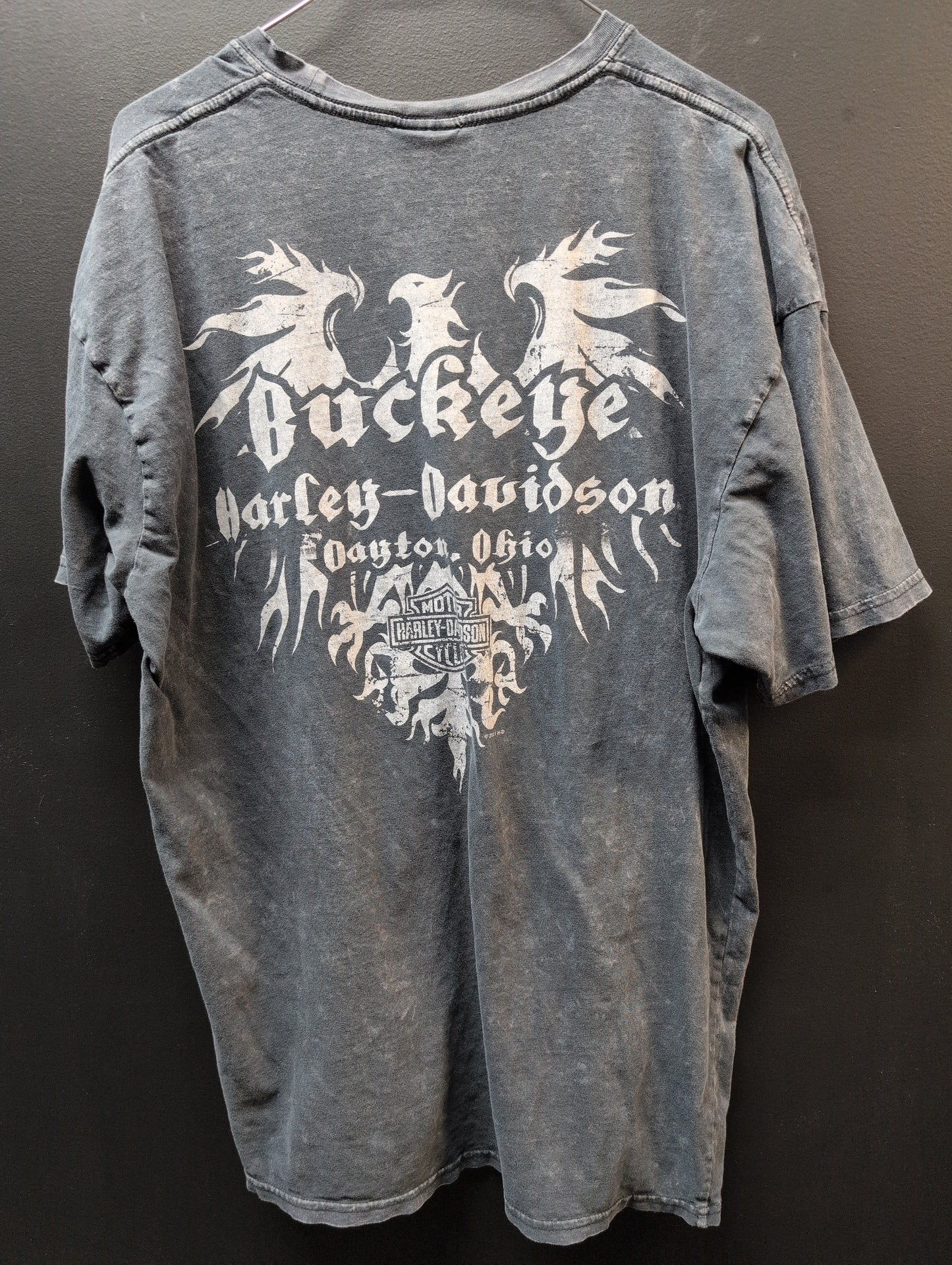 Old School Rules Harley Tshirt