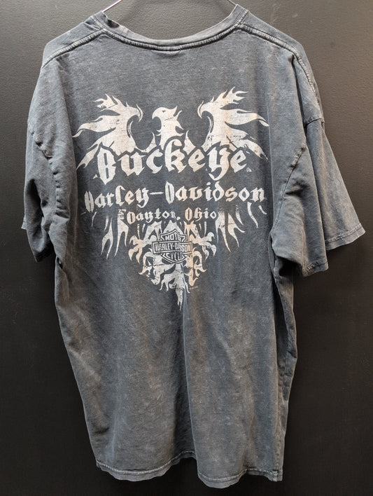 Old School Rules Harley Tshirt