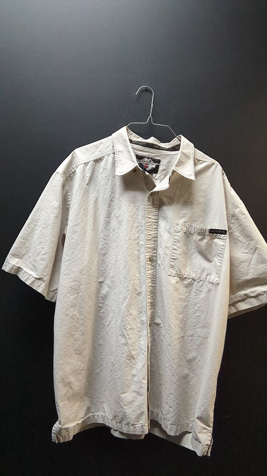 Harley Davidson Button Up Collar Men's Shirt