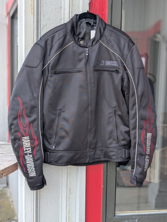 Mesh with liner Women's Medium Harley Davidson coat