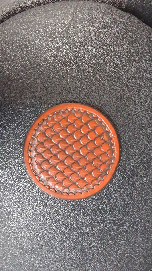 Custom Leather Coaster