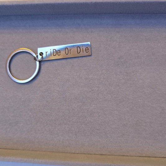 Small Metal Keychain