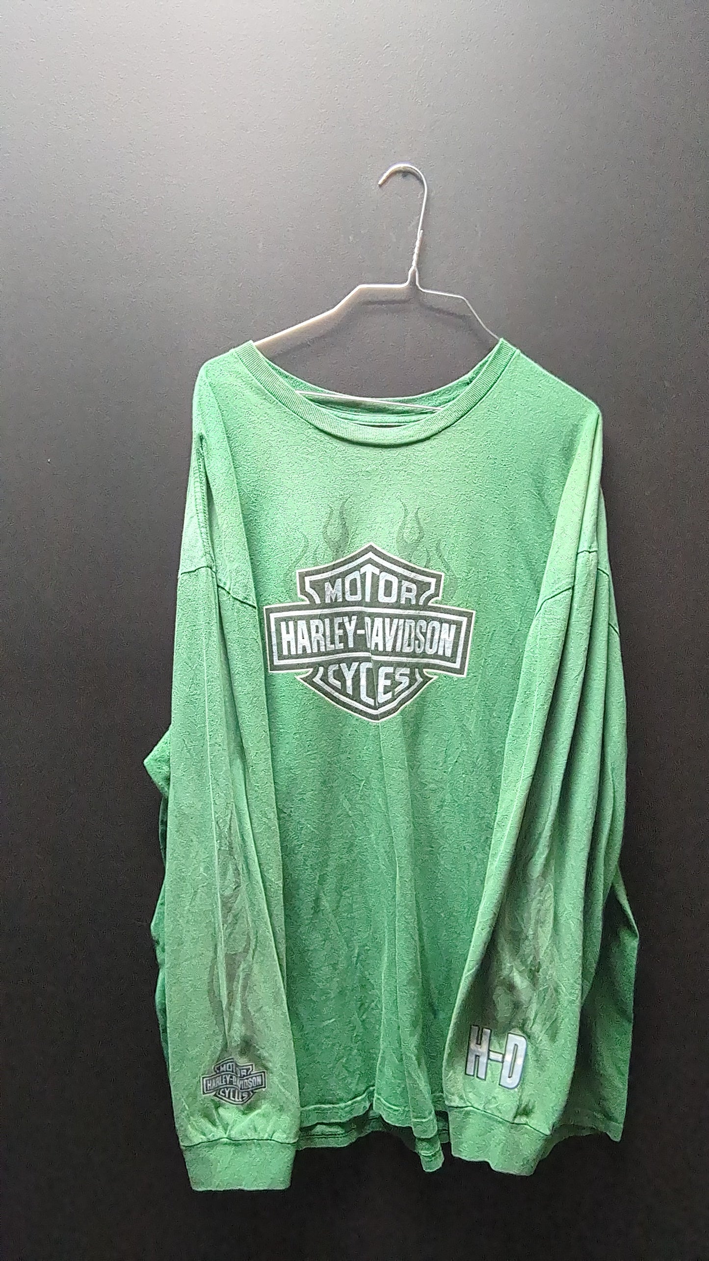 Harley Davidson Shamrock Long Sleeve T-shirt