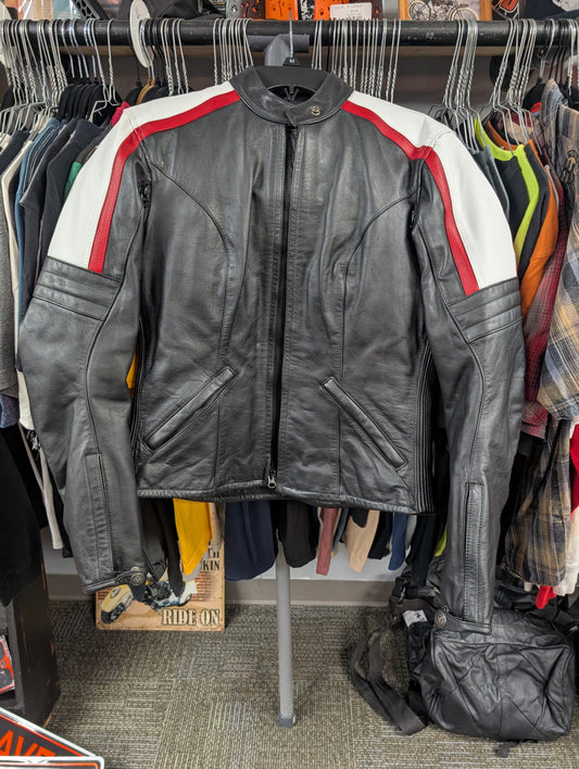 Leather Victory Motorcycle Jacket Women's Medium
