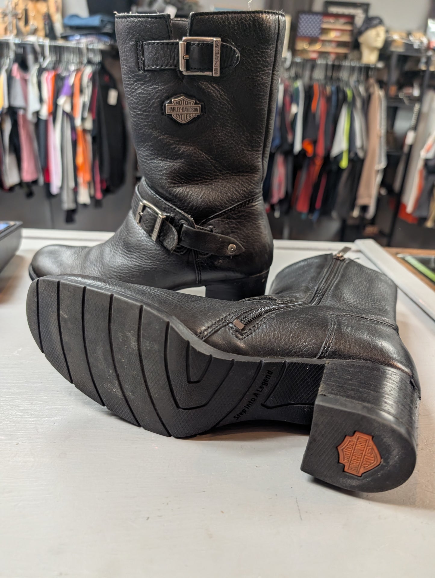 Harley-Davidson Serita (Stock #D85041) women's casual riding boots size 7